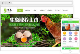 農(nóng)業(yè)畜牧業(yè)網(wǎng)站樣板