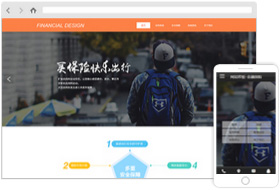 金融保險網(wǎng)站模板