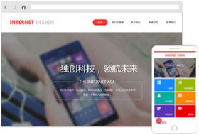 互聯(lián)網(wǎng)企業(yè)網(wǎng)站模板